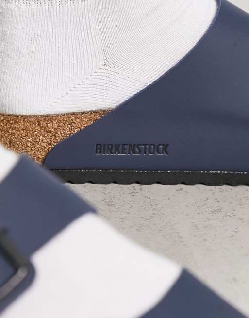 Birkenstock – Arizona Birko-Flor – Blå sandaler, 4 av 4
