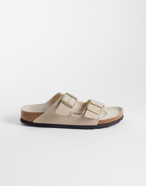 Birkenstock Arizona birko-flor sandal in sandcastle/oyster, 2 of 4