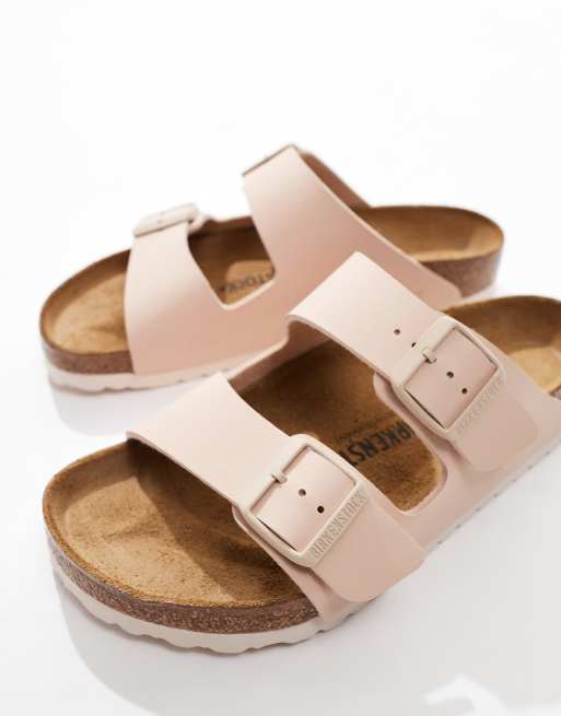 Birkenstock – Arizona – Birko-Flor-Sandalen in Beige, 3 von 4