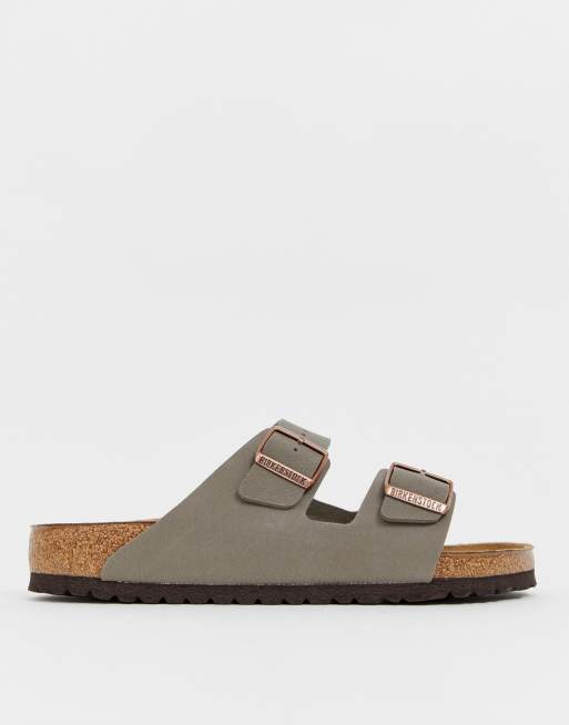 Birkenstock - Arizona birko-flor - Sandalen in steenkleur, 4 van 4