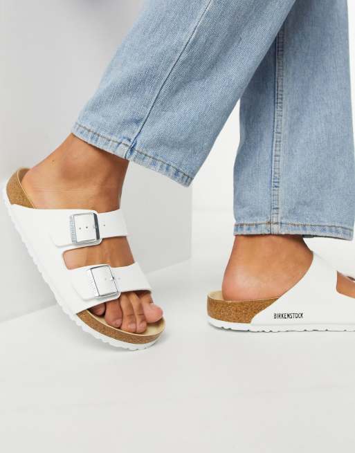 Birkenstocks wit outlet