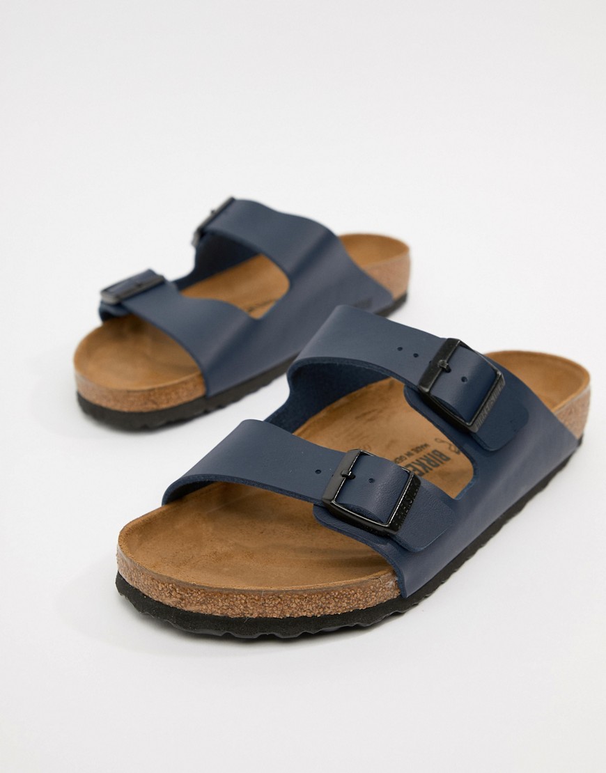 Birkenstock - Arizona - birko-flor sandaler i blå