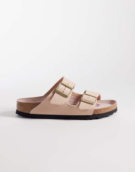 Birkenstock - Arizona Birko-Flor - Sandali beige New/rosa argilla, 3 di 4