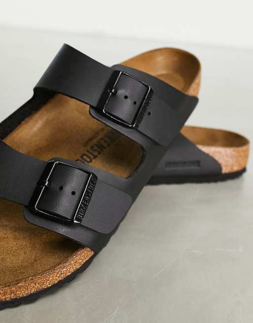 Black 3 strap birkenstocks hot sale