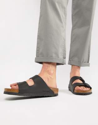 women's black arizona birkenstocks