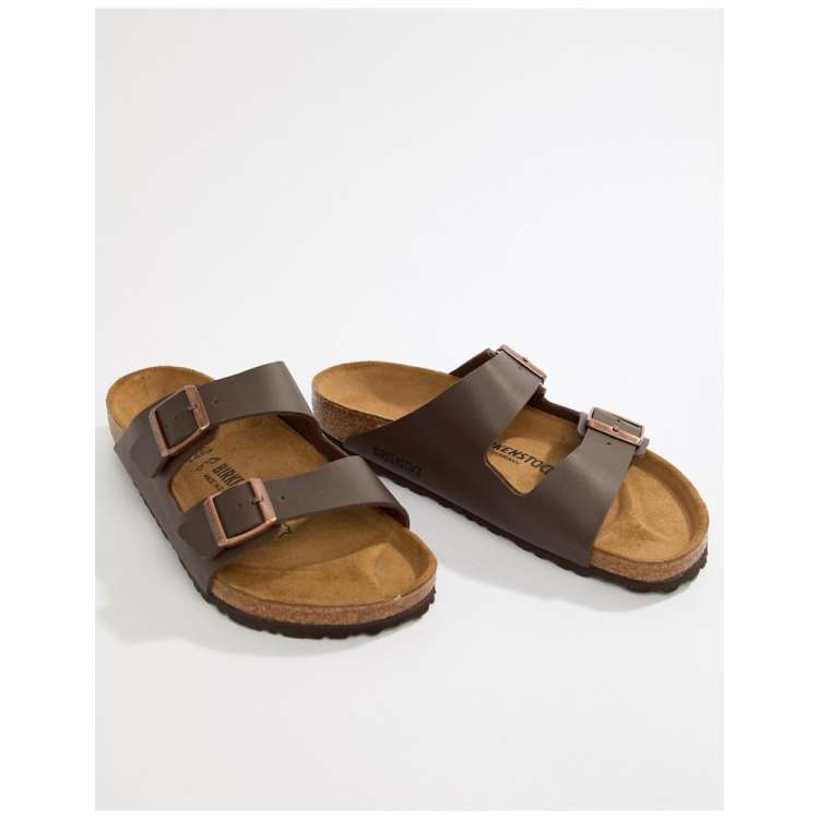 Womens brown discount birkenstock sandals