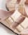 Birkenstock Arizona birko-flor sandals in new beige/pink clay