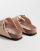 Birkenstock Arizona birko-flor sandals in new beige/pink clay