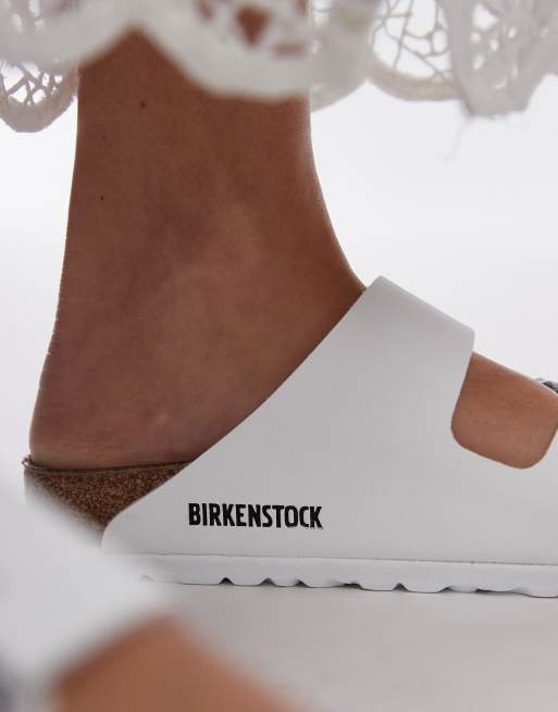 Birkenstock – Arizona birko-flor – Vita sandaler, 4 av 4