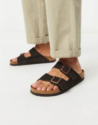 birkenstock arizona zamszowe