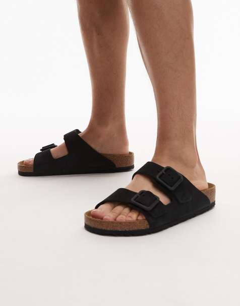 Birkenstock – Arizona – Czarne sandały z klamrami - view 1
