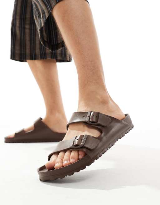 Birkenstock – Arizona EVA – Brązowe sandały