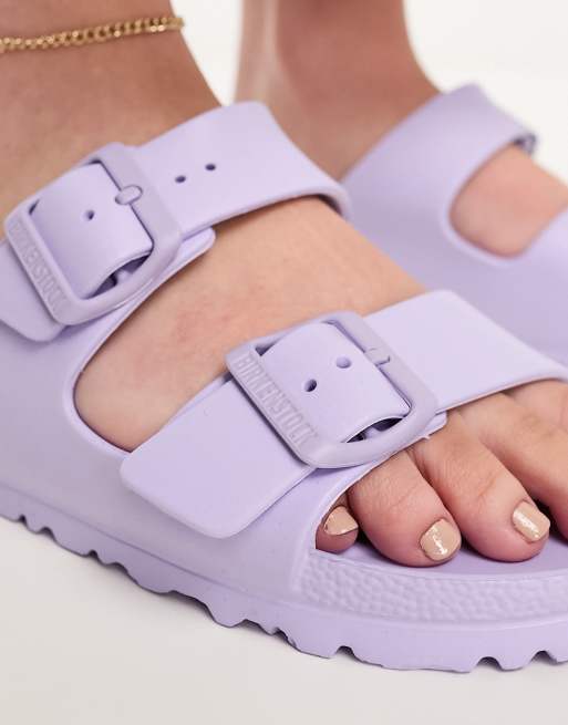 Birkenstock – Arizona Eva – Fioletowe sandały, 3 z 4