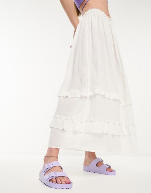 Birkenstock – Arizona Eva – Fioletowe sandały, 4 z 4