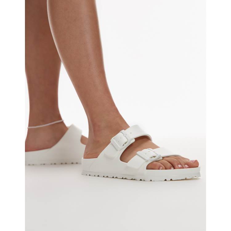 Birkenstock Arizona Eva flat sandals in white ASOS
