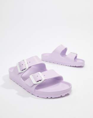 birkenstock arizona eva soft lilac