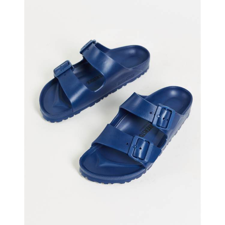 Navy blue birkenstock online sandals