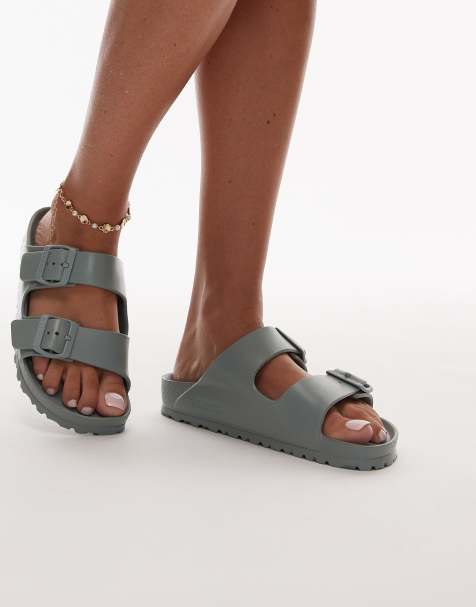 Birkenstock – Arizona – EVA – Salviafärgade sandaler - view 1