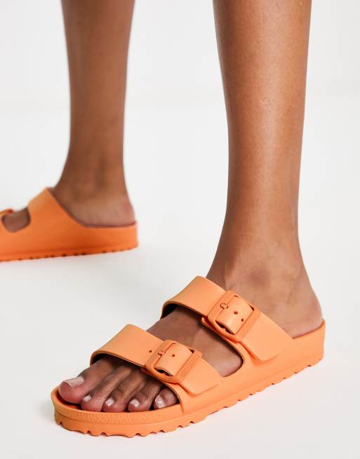 Birkenstock - Arizona Eva - Sandalen in papayakleur, 4 van 4