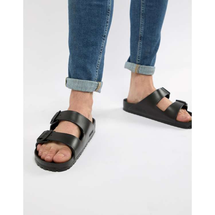 Birkenstock men's black arizona eva sale sandal