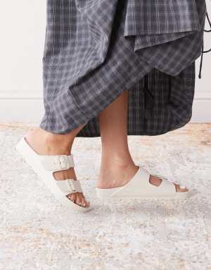 Birkenstock Arizona EVA sandals in eggshell