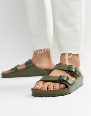 khaki birkenstock eva