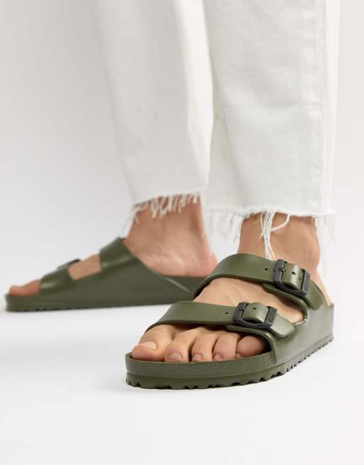 Birkenstock Arizona EVA Sandals In Khaki ASOS