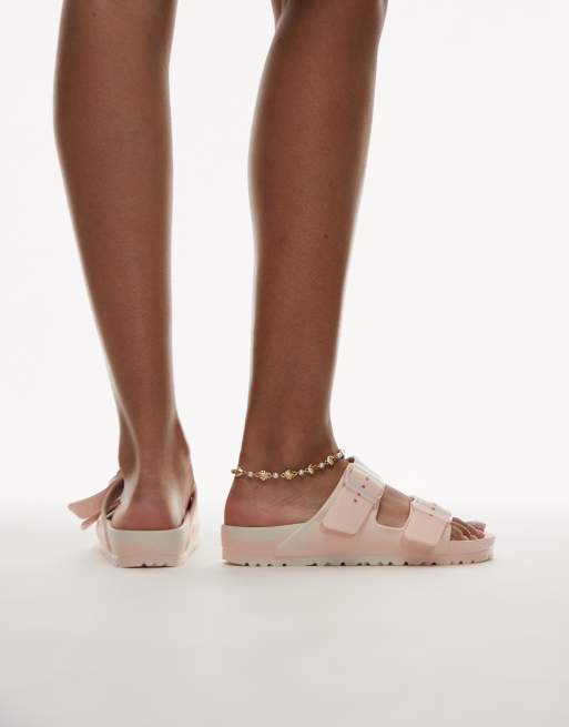 Birkenstock Arizona EVA sandals in pink multi , 3 of 4
