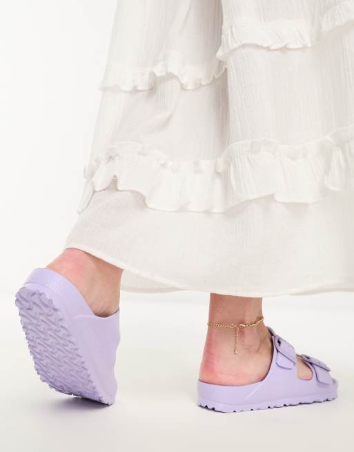 Birkenstock Arizona Eva sandals in purple ASOS