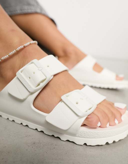 Birkenstock arizona eva hot sale white size 38