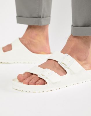 birkenstock eva sandals white