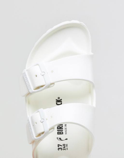 Birkenstock Arizona Eva White Flat Sandals ASOS