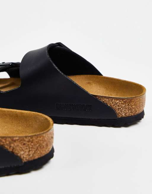Birkenstock Arizona flat sandals in black, 2 of 4