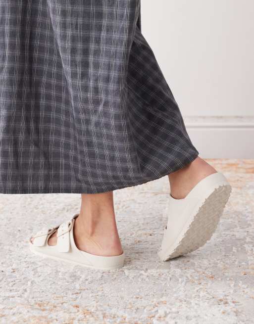 Birkenstock - Arizona - Æggeskalshvide sandaler i EVA, 2 af 4