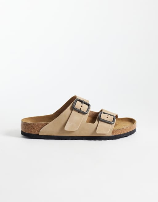 Birkenstock Arizona leather sandals in sandcastle, 2 of 4