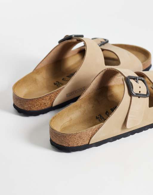 Birkenstock Arizona leather sandals in sandcastle, 4 of 4