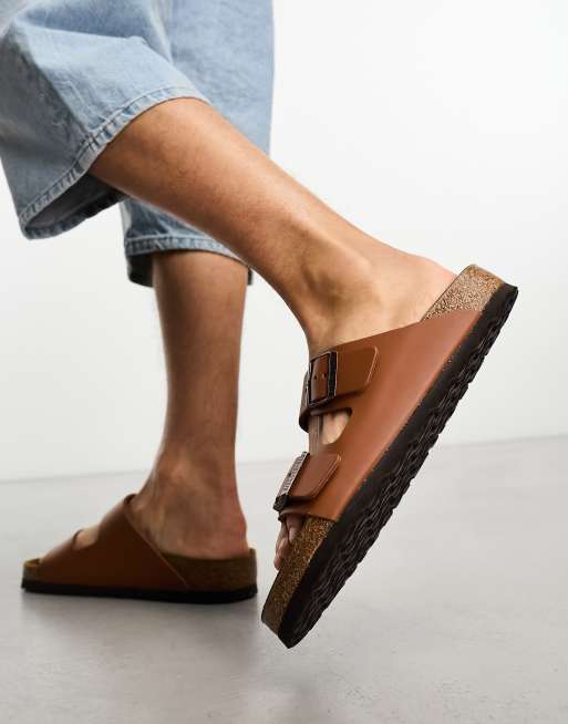 Birkenstock - Arizona - Leren sandalen in gemberkleur, 2 van 4