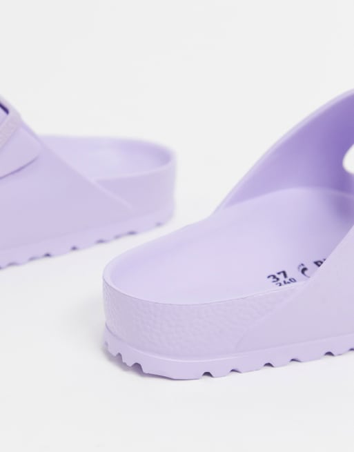 Birkenstock – Arizona – Lila platta EVA-sandaler, 2 av 4
