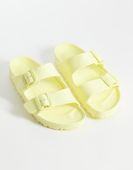 Birkenstock - Arizona - Lysegule sandaler i EVA-materiale, 2 af 4