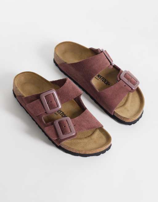 Birkenstock Arizona narrow fit sandals in pepper, 2 of 4