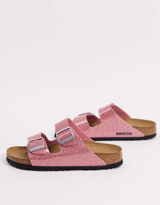 Birkenstock arizona sandal online in cosmic sparkle pink