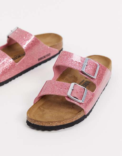 Glitter on sale pink birkenstocks