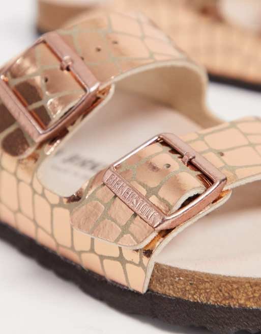 Rose gold best sale arizona birkenstocks