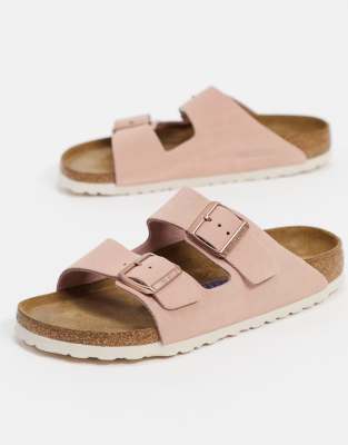 birkenstock arizona rose suede