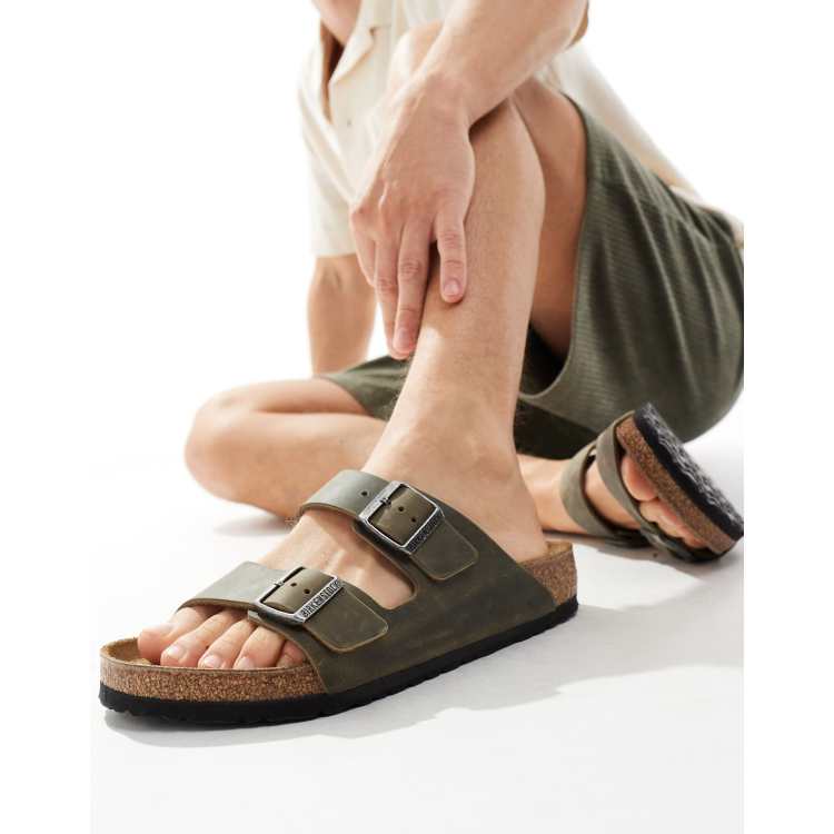 Birkenstock arizona vegan olive online