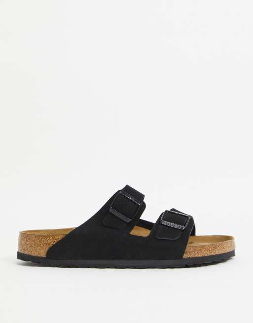 Birkenstock – Arizona – Sandalen aus schwarzem Wildleder, 3 von 4