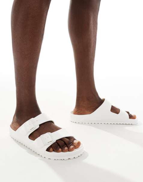 Birkenstock – Arizona – Sandalen in Weiß aus Ethylenvinylacetat - view 1