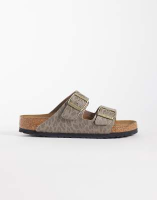 Arizona - Sandalen mit Leopardenmuster-Neutral Neutral 35