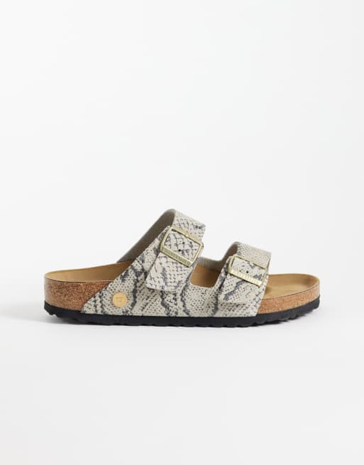 Birkenstock Arizona Sandalen mit Schlangenprint, 4 von 4