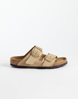 Birkenstock - Arizona - Sandales à grosses boucles - Château de sable-Neutre